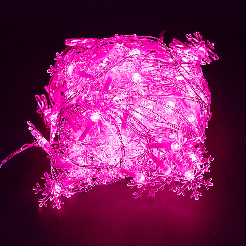 Outdoor camping led ball light string Outdoor battery box decoration star light Room atmosphere bubble ball light string