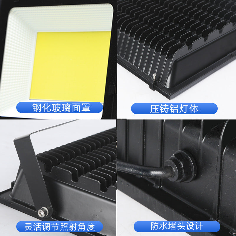 Master Lang led flood light square cob outdoor waterproof super bright construction site lighting searchlight high power floodlight
