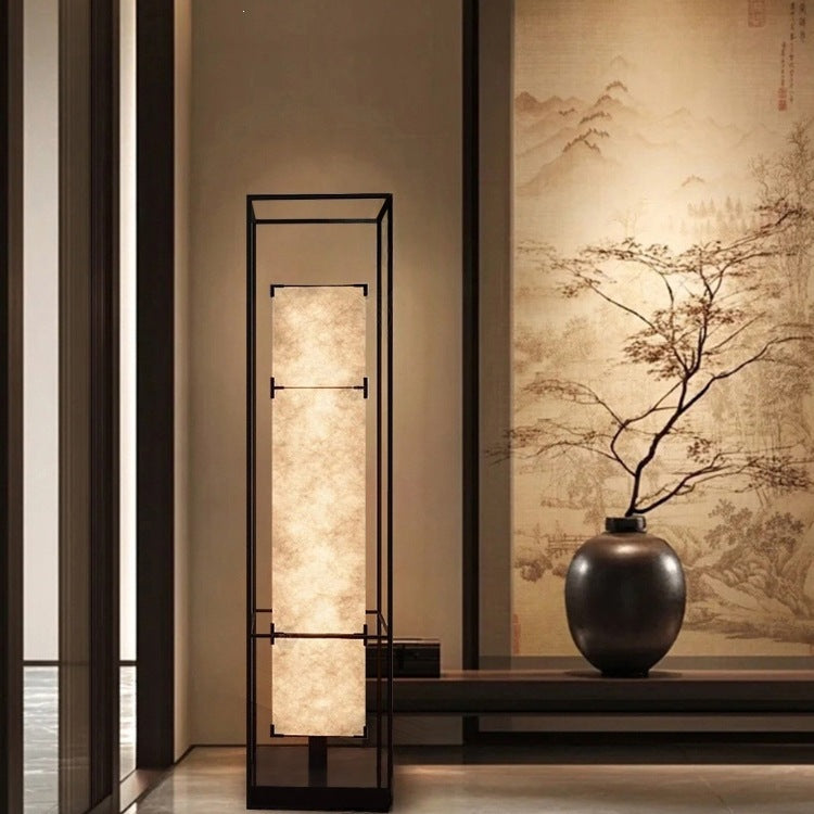 Artificial marble resin floor lamp - decorative statement piece for home, living room, sofa side, tv cabinet, and new home celebrations