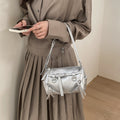 korean style high-value bags for women, new spring 2026 collection: macaron color shoulder bag, light luxury textured crossbody bag