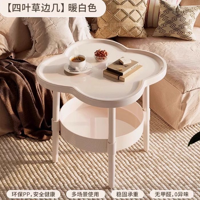 Mobile kitchen cart, simple side table, household living room side table, corner table, bathroom shelf, small trolley