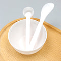 Beauty mask mixing tool set - includes bowl, spatula, spoon, plastic bowl, measuring spoon, stirring stick, 10ml spoon, spa application three-piece set