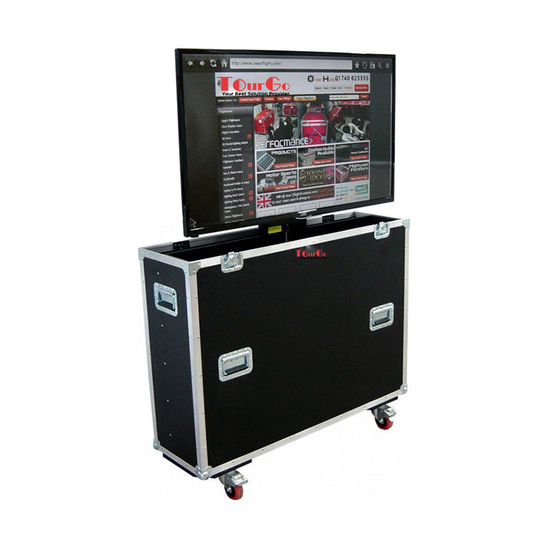 Factory customized 40-inch LCD TV 42-inch display screen transportation shock-proof aluminum alloy air box 65-inch 70-inch box