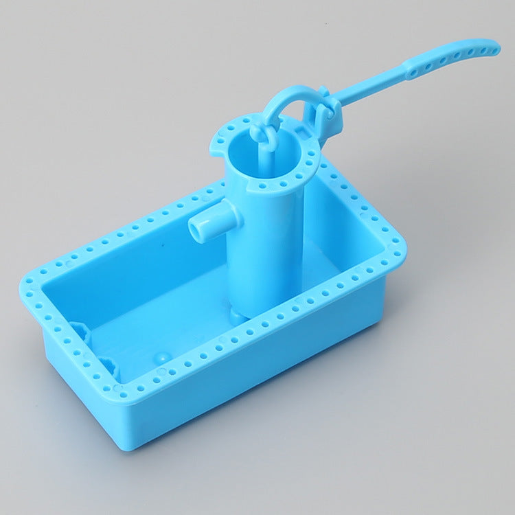 Small-scale production of handmade pressurized wells, experimental materials including pressurized wells, self-made pumps, educational equipment for primary school students