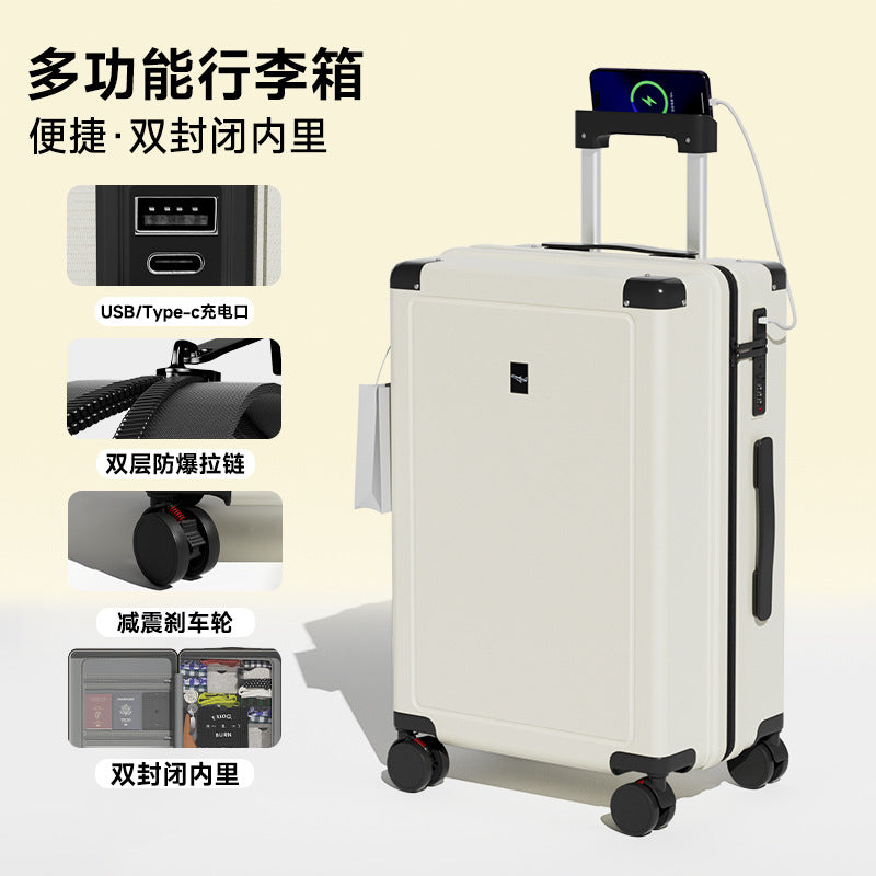 New 28-inch large-capacity trolley case 20-inch small travel password boarding case multi-function universal wheel suitcase