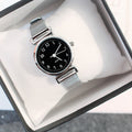 Women's fashion watch - elegant, retro, trendy, korean style, minimalist small round bracelet watch for students and export