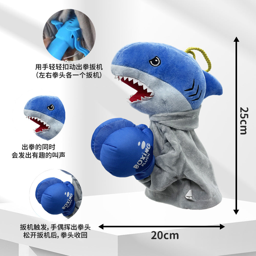 Toy doll gloves boxer series dolls plush dolls rag dolls kids parent-child interactive dolls wholesale