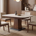 French retro multi-tier slate dining table - modern minimalist home dining table - cross-border e-commerce restaurant rectangular dining table