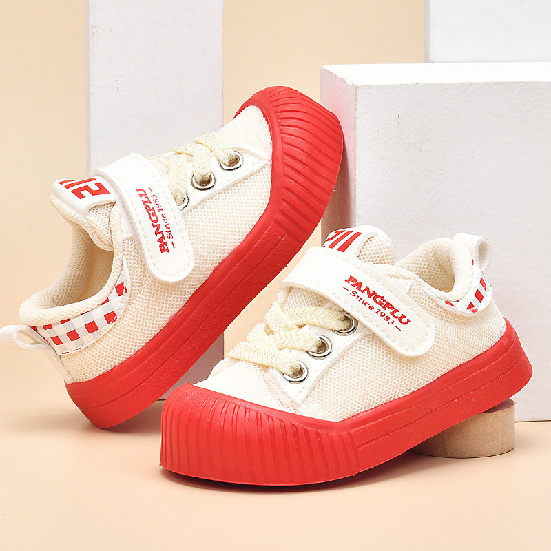 Toddler shoes for boys, spring and autumn, 0-1-2 years old, soft sole breathable infant and toddler shoes for girls