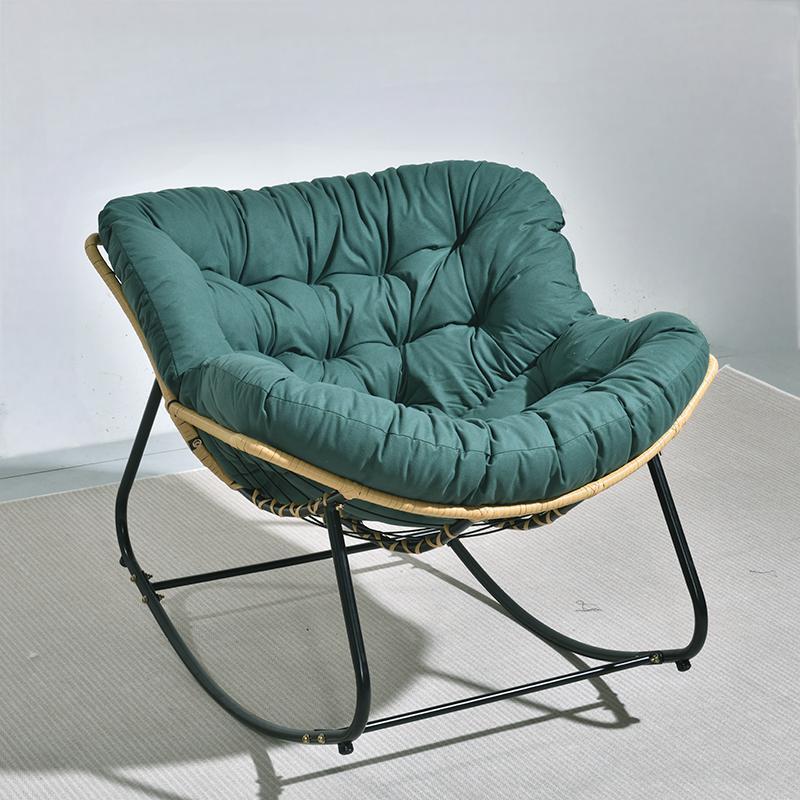 Bird's nest rocking chair rocking chair recliner single lazy sofa balcony adult nest chair reclining chair can sleep