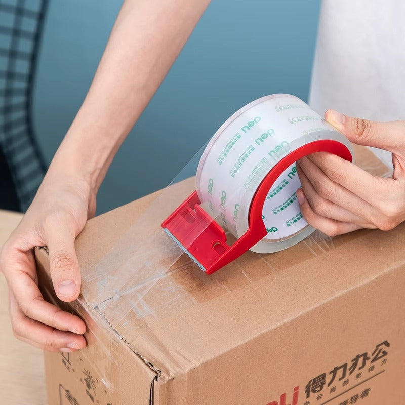 Deli Pinzheng series sealing tape 30901 scotch tape wholesale large sealing 6 cm wide tape 4.5