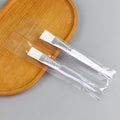Makeup & beauty brush - crystal handle mask brush - solid transparent handle - mask mixing brush - diy soft bristle brush - mud mask application brush