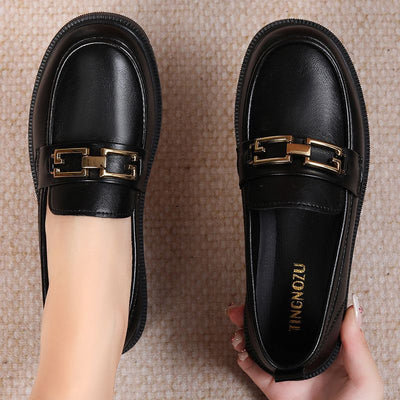 2025 new autumn soft-soled comfort shoes for middle-aged and elderly women, non-slip loafers for middle-aged working women, slip-ons