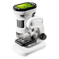 Smart digital electronic microscope - portable display, high-definition, for cell & mite viewing - educational toy for elementary school students & children