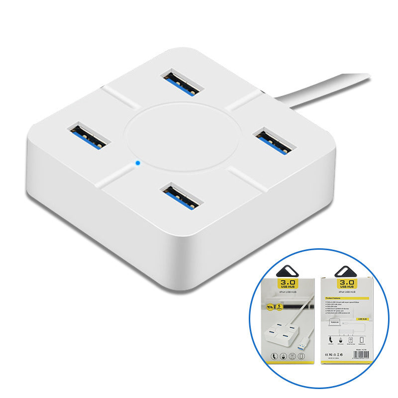 Usb3.0hub4 port 3.0 splitter 3.0 hub hub expander high speed usb computer multi-port multi-interface