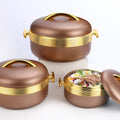 Insulated food container - classic design with colorful packaging - keeps food warm for approximately 6 hours