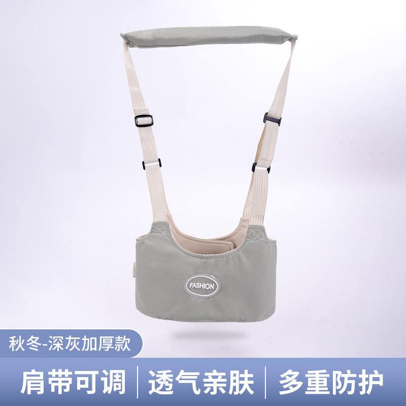 Toddler harness leash - safe walking aid for babies & kids: anti-fall, breathable, adjustable, and no-pinch design