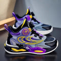 Kids' basketball shoes - boys' sneakers -  summer breathable mesh - boys' athletic mesh shoes - anti-slip running shoes