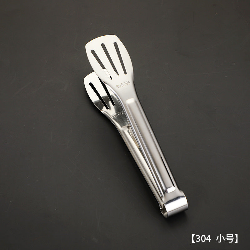304 stainless steel multi-purpose heavy-duty tongs - kitchen, buffet, home use - perfect for steak, bread, stir-fries, grilled meat, and food serving