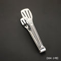 304 stainless steel multi-purpose heavy-duty tongs - kitchen, buffet, home use - perfect for steak, bread, stir-fries, grilled meat, and food serving