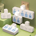 Multi-outlet adapter plug splitter power strip - one-to-many panel, multi-port wireless power strip (cordless)