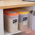 Household rice bucket insect-proof and moisture-proof sealed rice jar 10kg covered kitchen rice storage box flour rice storage box