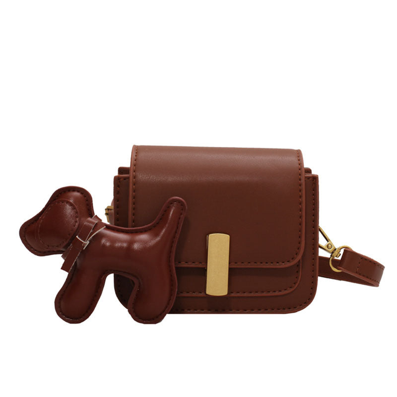 Cross-border customized small bag women's 2025 new versatile fashion messenger bag texture fashionable commuter shoulder small square bag