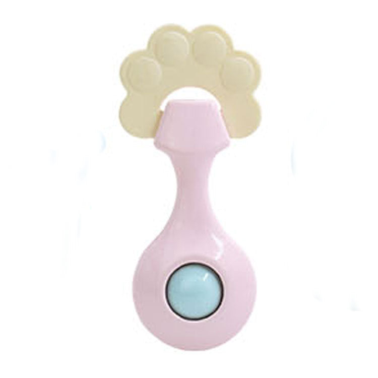 Bulk rattle can be boiled teeth bite baby rattle hand ring ball bulk bed hanging bell baby toy accessories