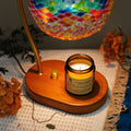 Moroccan flameless aroma lamp wax melting lamp birthday gift bedroom bedside lamp american retro romantic decorative table lamp