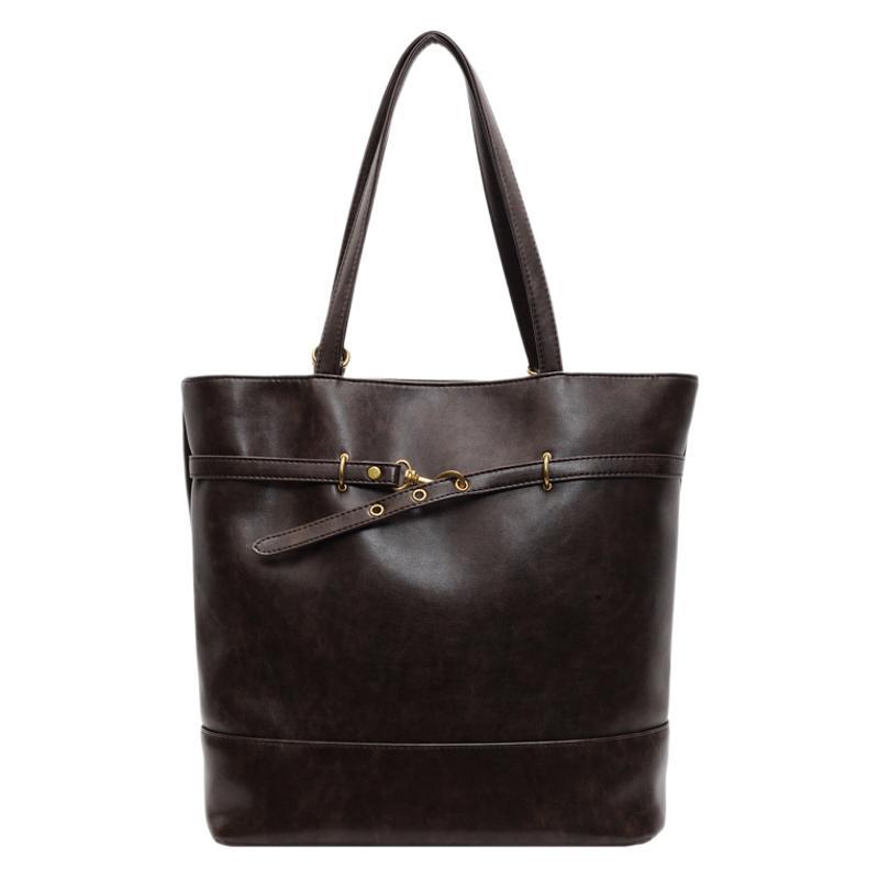 Retro backpack bag women's 2025 new fashion niche commuter tote bag versatile large-capacity shoulder bag