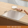 Stainless steel folding chopping board panel kitchen for home rolling panel and panel kneading panel thickened cutting board antibacterial moisture-proof