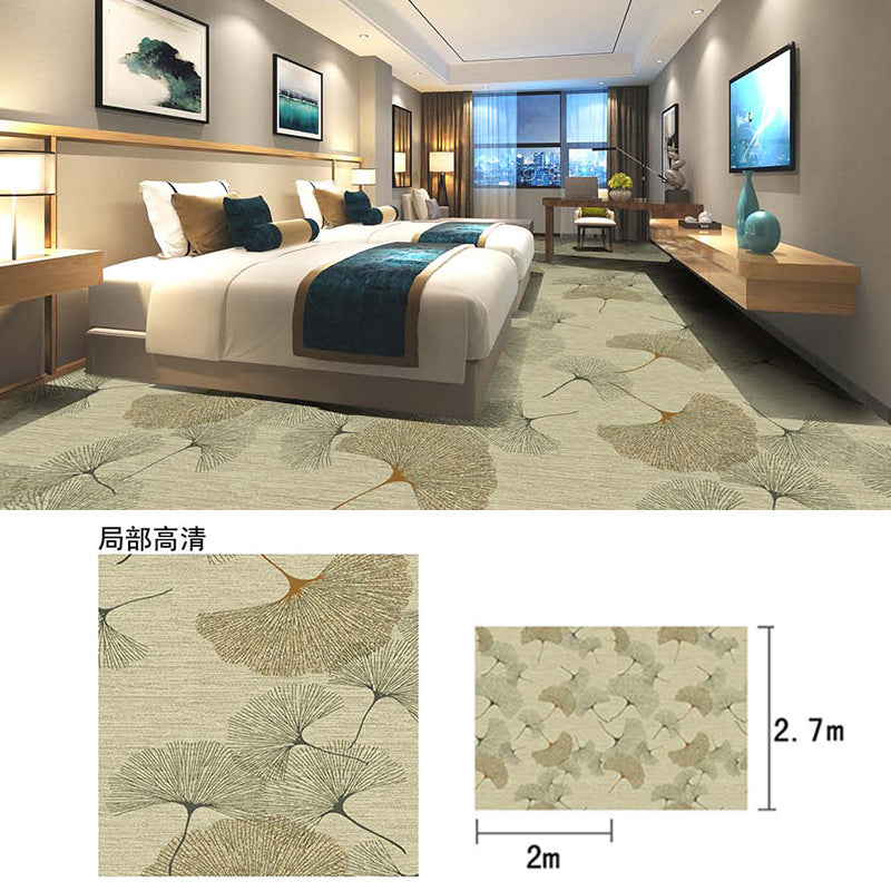 Hotel, guesthouse, b&b room corridor carpet, nylon b1 grade fireproof, full coverage, thickened, soundproof bedroom bedside rug