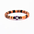 Halloween polymer clay bracelet wholesale fashion cross-border jewelry new funny dark style ghost skull handmade bracelet