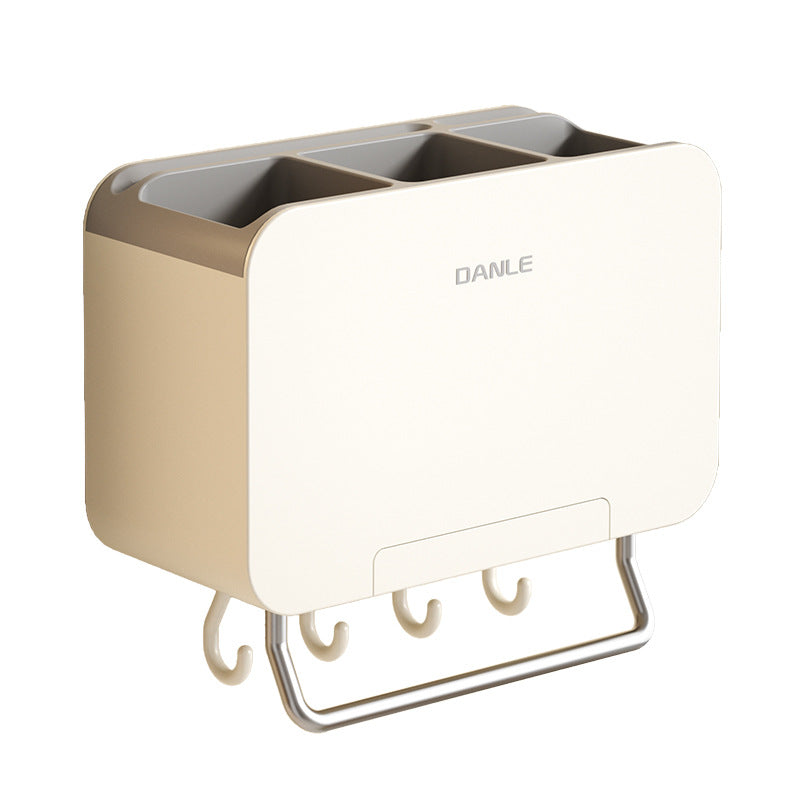 Chopsticks storage box Wall-mounted non-punching household chopstick cage Kitchen storage tableware Chopstick cartridge Drain knife holder Shelf