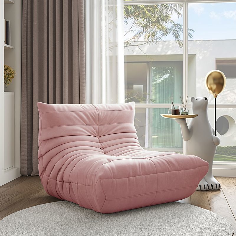 Caterpillar lazy sofa new arrival can lie down and sleep bedroom balcony tatami popular single sofa ins style leather
