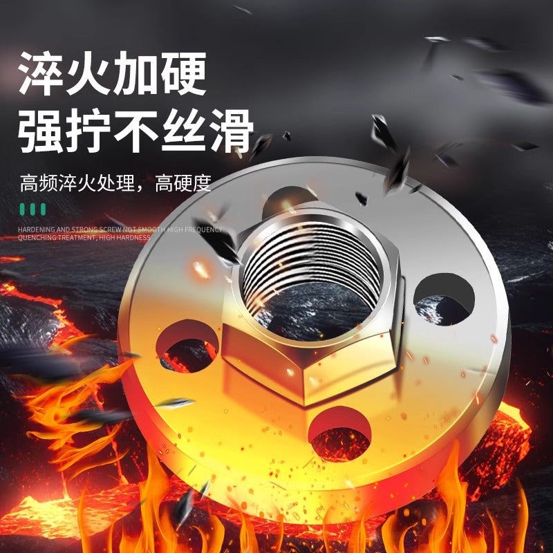Baolian 100 angle grinder pressure plate, universal cutting machine restoration head, neutral nut, screw, grinder pressure cap accessories