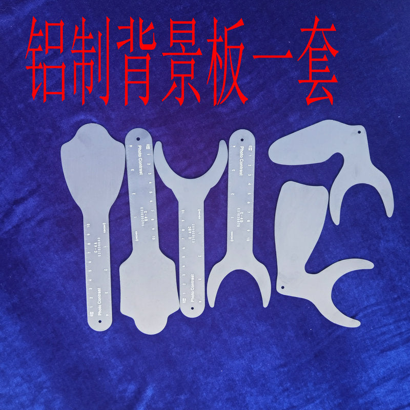 Glass dental reflector, double-sided single-sided background, jaw buccal lingual photographic plate, restoration of camera tools, oral cavity