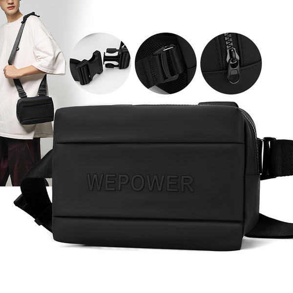 WEPOWER new trendy brand breast bag outdoor multi-functional small bag casual fashion multi-back method shoulder messenger bag