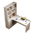 Corner desk bookshelf all-in-one desktop office computer desk bedroom bookcase combination student study table with drawers