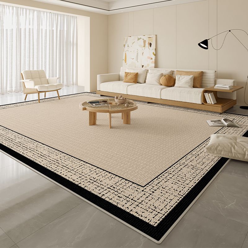 Distribute living room carpets  new style no-wash and wipeable sofa cream style waterproof bedroom bedside high-end floor mat