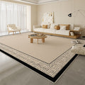 Distribute living room carpets  new style no-wash and wipeable sofa cream style waterproof bedroom bedside high-end floor mat