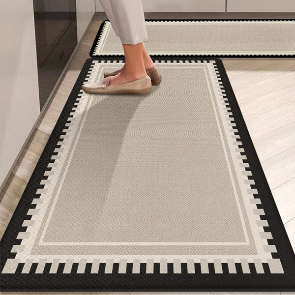Kitchen floor mat anti-skid oil-absorbing wipe leave-in absorbent foot mat anti-dirty whole shop special anti-fouling household foot mat