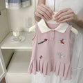 [summer clothing big sale free shipping] girls' preppy style vest dress summer clothing  new style children's baby casual po