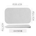15.5inch rectangular tablet-matte white