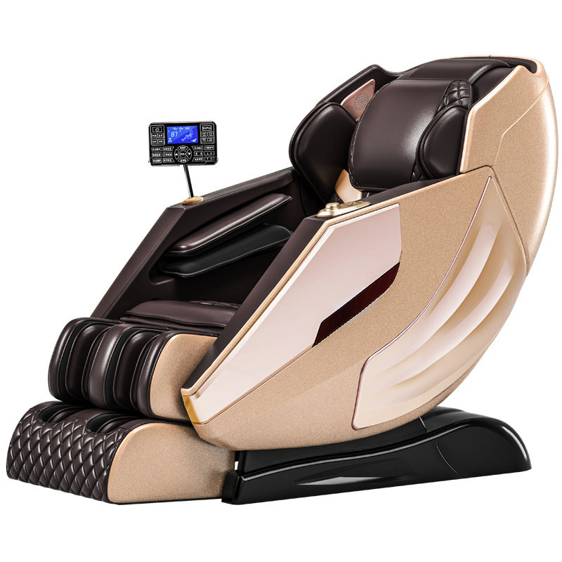 Fully automatic home massage chair - sl rail, multifunctional space capsule design, deluxe electric smart sofa chair for seniors