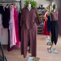 European and american cross-border women's fashion:  summer new collection - solid color, relaxed fit, turn-down collar shirt and wide-leg pants casual set