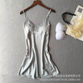 New european and american style faux silk black loungewear two-piece set - fashionable and comfortable lace trim pajama set