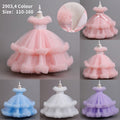 Fashionexportnew arrivalgirl princess dress stage performance baby girl birthday puff cake skirt kids dress