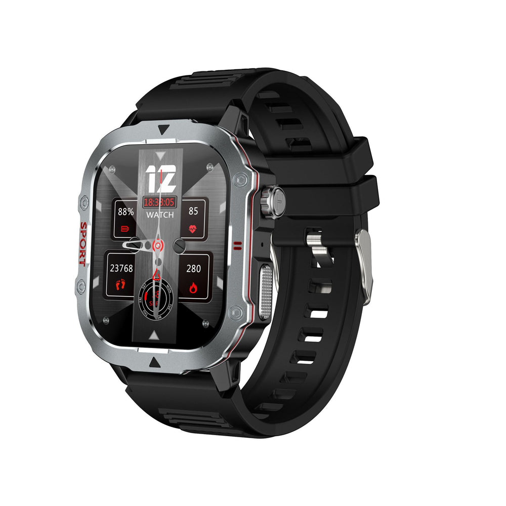 New summer high-precision outdoor sports waterproof smartwatch with call function, heart rate, blood pressure, sleep monitoring, and bluetooth connectivity