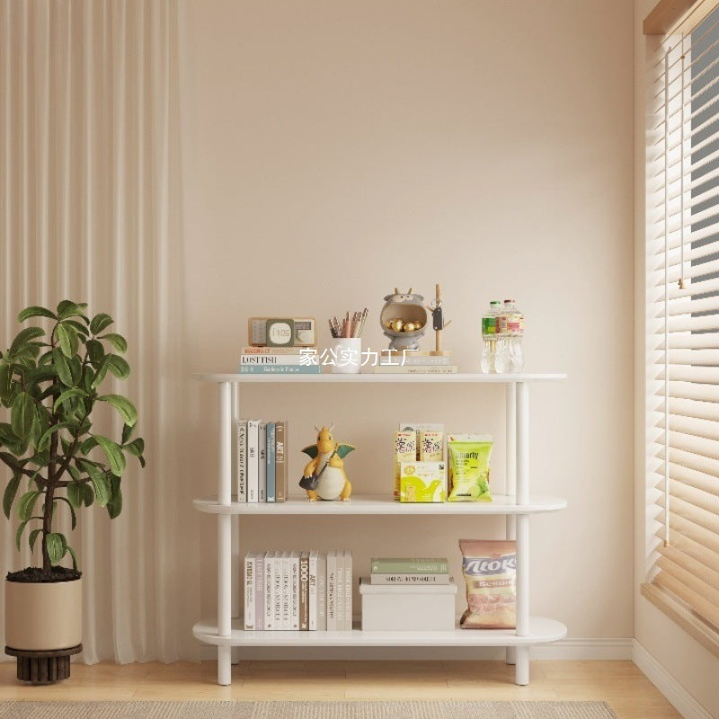Simple floor-to-ceiling multi-layer shelf, living room, bedroom, bedside storage rack, floor-to-ceiling multi-functional storage